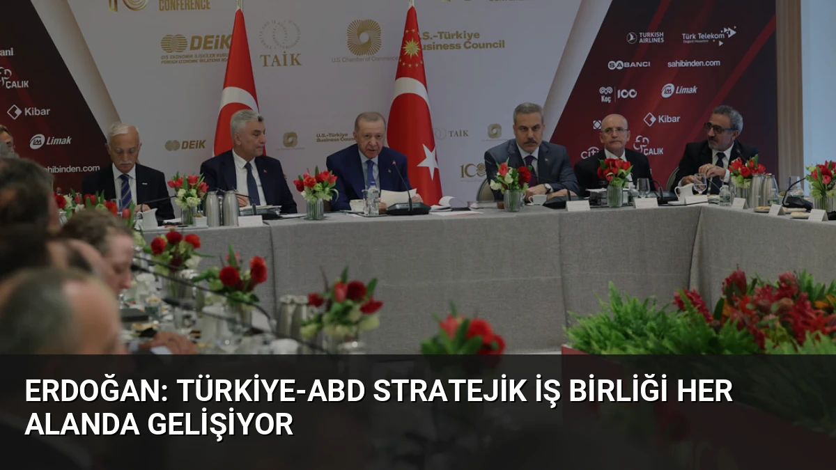 Erdoğan: Türkiye-ABD Stratejik İş Birliği Her Alanda Gelişiyor
