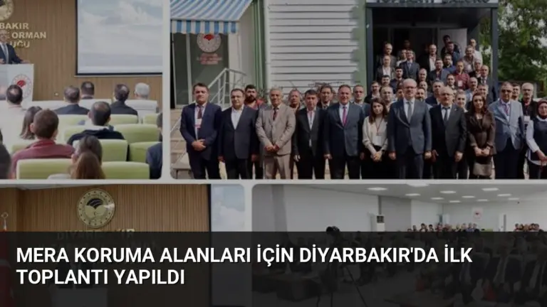 Mera Koruma Alanları İçin Diyarbakır’da İlk Toplantı Yapıldı