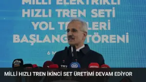 Milli Hızlı Tren İkinci Set Üretimi Devam Ediyor